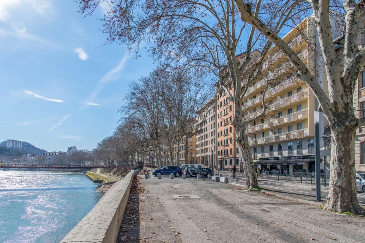 Appartement Du Quai - Welkeys Lyon Bagian luar foto