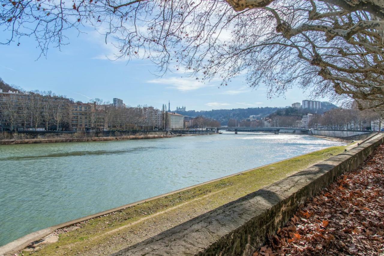 Appartement Du Quai - Welkeys Lyon Bagian luar foto