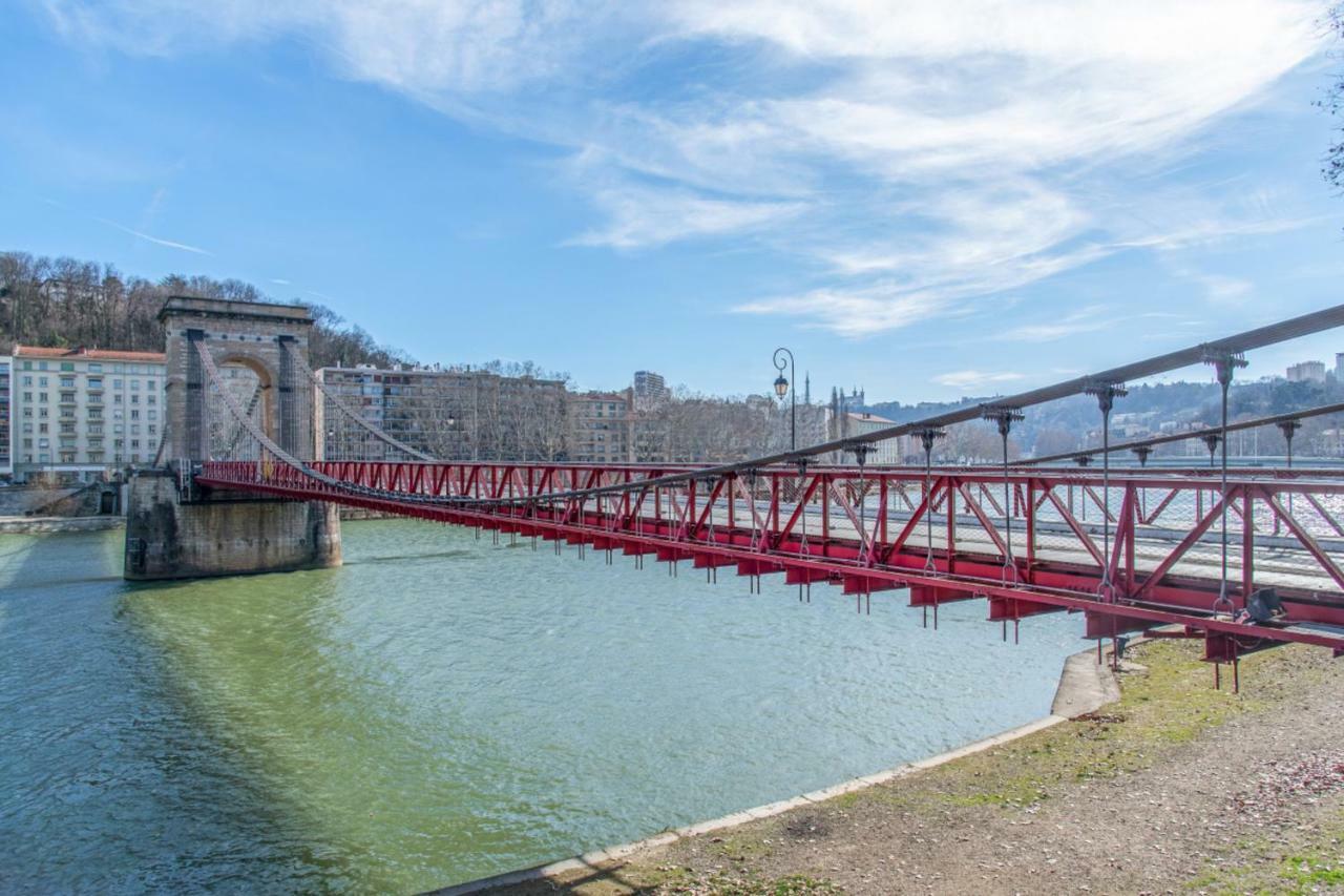 Appartement Du Quai - Welkeys Lyon Bagian luar foto